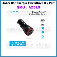 ราคา Anker Car Charger PowerDrive II 2 Port SKU: A2310 (41207651836)