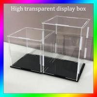 ราคา [Height 20 ซม.] กล่องอะคริลิคใส กันฝุ่น ขนาดใหญ่ แฮนด์เมด สําหรับโชว์โมเดลตุ๊กตา (22041703147)