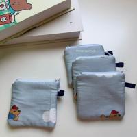 ราคา Persear.handmade กระเป๋าสตางค์ใส่เหรียญ กระเป๋าใส่ของอเนกส์ประสงค์ ᵔᴥᵔ ลายน้องหมา (40330129458)