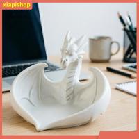 ราคา XPS 3d พิมพ์ Winged Dragon ถาดเครื่องประดับ Trinkets กุญแจผู้ถือ Desktop Organizer โฮมออฟฟิศตกแต่งคอนเทนเนอร์เดสก์ท็อป Dragon Figurine (56560327307)