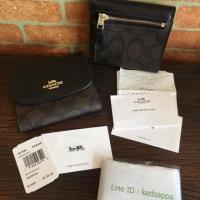 ราคา Coach กระเป๋าตังค์สั้น 3 พับ (1943622847)