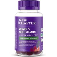 ราคา NewChapterWomensMultivitamin Gummies-59%LessSugar,WomensGummyVitaminswithVitaminC,D3&Zinc,Non-GMO,GlutenFree,Berry-Cict (51058069048)
