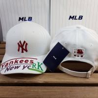 ราคา ของแท้ นำเข้าจากเกาหลี หมวก New York หมวก NY MLB YANKEES รหัส 32CPCD811 ขาวปักแดง (3579584805)