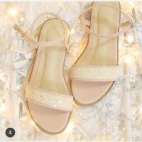 ราคา Little white store nude pink size39 (39494296)