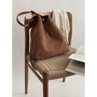 ราคา READY TO SHIP DUPE Fabrique Duomo Medium NO BRAND Hobo Bag in Top Grain Suede Homeware (52002726747)