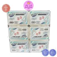ราคา (12กล่อง/แพ็ค) MUKU Dental Floss Picks มุกุ ไหมขัดฟัน พร้อมด้ามจับ 50ชิ้น [4874] (28290563951)