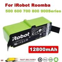ราคา แบตเตอรี่สำรอง 12800mAh สำหรับ iRobot ใช้งานร่วมกับ Roomba 600 700 800 900 Series 960 895 890 860 695 680 (28719652225)
