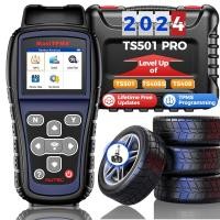 ราคา Autel MaxiTPMS TS501 Pro TPMS Relearn Tool Tire Service Scanner Activate/Relearn TPMS Sensors Progr (48651947508)