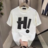 ราคา เสื้อยืดผู้ชายแขนสั้นแบบสลิมฟิต อินเทรนด์ พิมพ์ลายรอบคอกับคุณภาพสูงจากแบรนด์อเมริกัน ทำจากผ้าฝ้ายแท้ (43230188475)