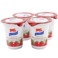 ราคา ไทยเดนมาร์คโยเกิร์ตผสมแยมสตรอเบอร์รี่ 120กรัม แพค 4 ThaiDenmarkYogurtStraw120gX4 [หมายเลขบาร์โค้ด 0000048336215 ] (42530781966)
