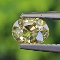 ราคา พลอย บุษราคัม Yellow Sapphire 0.87 กะรัต (Cts.) ดิบ (Unheated)พลอยแท้ อัญมณีมงคลประจําวันเกิด เครื่องประดับพลอย (29338172928)