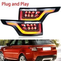 ราคา อัพเกรดใหม่ LED ไฟท้ายด้านหลังสําหรับ Land Rover Range Rover Sport 2014 2015 2016 2017 Plug and Play ไฟท้ายรถอุปกรณ์เสริม (55207677441)