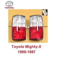 ราคา สองสี ไฟท้าย TOYOTA HILUX MIGHTY-X RN85 LN106 MK3 1989 - 1997 โตโยต้า ไมตี้เอ็กซ์ ไฟท้ายรถ ไฟหลังกระบะ ไฟ แต่งไฟ อะไหล่ (27473810866)