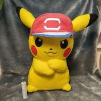 ราคา ตุ๊กตาโปเกม่อน พิคาชู สวมหมวกซาโตชิ Pikachu Ash Ketchum Pokémon Plush Doll (51860038453)