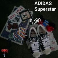 ราคา รองเท้า ADIDAS SUPERSTAR X KORN ผู้ชาย Original ของแท้แน่นอน 100% (27816710277)