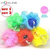 ราคา 3 ชิ้นตุ๊กตายางอาบน้ําฟองน้ําเสียง / อาบน้ํา อุจจาระ / พัฟ / ฟองน้ําอาบน้ํา สี 3 ชิ้น (27724885609)