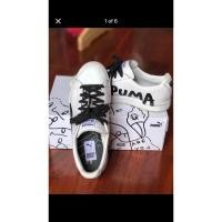 ราคา รองเท้า Puma White-puma Black รุ่น Limitet แท้ 100%ขนาด 38 (24cm) (28787588894)