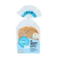 ราคา คิวบิก ขนมปังโฮลวีตธัญพืช19ชนิด Cubic 19 Grains 120g. (52060539279)
