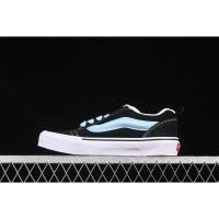 ราคา 2026Vans Knu Skool ผู้ชายผู้หญิงรองเท้าผ้าใบคู่รองเท้าผ้าใบรองเท้าแบนรองเท้าผ้าใบลําลองจับคู่กระโปรงโรงเรียนรอบ Toe Matching กางเกงยีนส์ 3LVU (51711220428)