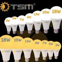 ราคา หลอดไฟLED 3วัตต์ 5วัตต์ 7วัตต์ 9วัตต์ 13วัตต์ 15วัตต์ 18วัตต์ แสงขาวแสงอบอุ่นขาวE27 หลอดไฟกลมประหยัดไฟ อายุการใช้งานยาว (26457384863)
