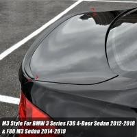 ราคา M3 Style For BMW 3 Series F30 4-Door Sedan 2012-2018 & F80 M3 Sedan 2014-2019 Rear Trunk Lid Car Sp (46202600957)