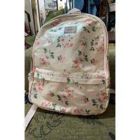 ราคา กระเป๋าเป้เด็กมือสอง Cath Kidston แท้ ขนาด 11‘x14' สีชมพูลายดอกไม้ ตำหนิคราบเหลืองสายเป้ (44230731342)