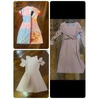 ราคา เดรส ออกงาน เดรส ทำงาน เดรสแขนยาวผ้ายืด มือสอง (24780287774)