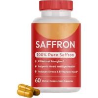 ราคา Saffron Capsules (88.5mg) 60 แคปซูล | สารสกัดจากหญ้าฝรั่นบริสุทธิ์ 100% ที่มีการดูดซึมสูง วิตามินซีที่ละลายไขมัน | ชาย&หญิง (1) (47709573744)