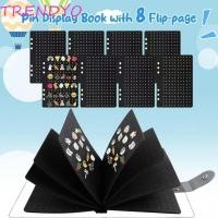 ราคา TRENDYO Felt สมุดเก็บเข็มกลัด, กระดานแสดงเข็มกลัดกันฝุ่น 8 หน้า, มัลติฟังก์ชั่นประหยัดพื้นที่ Creative DIY Badge Charms Organizer เหรียญองค์กร (43478668988)