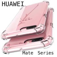 ราคา Huawei Mate 9 10 20 30 Pro 20Pro 30Pro P10 P20 P40 Pro P70 LiteคริสตัลซิลิโคนใสTPU Soft Caseปลอก (53609734328)