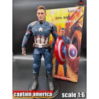 ราคา โมเดล กัปตันอเมริกา Captain America เครซี่ทอยสูง 27-30 เซ็น Model Figure Captain America Crazy toy Tall 27-30CM (17669213627)
