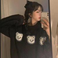 ราคา ชุดนอนผู้หญิงฤดูหนาวขนแกะปะการังหนาอบอุ่นฤดูใบไม้ร่วงและฤดูหนาวสไตล์เกาหลีนักเรียนน่ารักแขนยาวผ้าสักหลาดบ้านสวมสูท (27419582059)