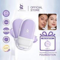 ราคา [2 ชิ้น]SKS BIO FORMULA Niacinamide รองพื้นไฮไลท์เปลี่ยนสี เมคอัพหน้า คอนซีลเลอร์ติดทนนาน รองพื้นชนิดน้ำไวท์เทนนิ่ง (40074330690)