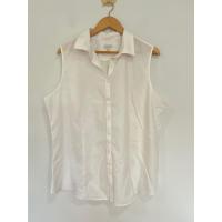 ราคา *สีขาวนวล* ผ้าฝ้าย TALBOTS XL อกหน้าผ้า 49 นิ้ว ยาว 28 เสื้อสาวอวบ เสื้อเชิ้ต (27716803079)