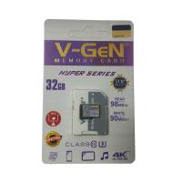 ราคา KHANZAACC MicroSD VGeN Hyper 32GB Class 10 98MB/S + อะแดปเตอร์ (หน่วยความจํา VGEN HP) (42205731639)