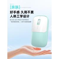 ราคา เมาส์ bluetooth เมาส์บลูทูธ Dopamine Ergonomic Portable Wireless Mouse Bluetooth USB Desktop Notebook Mute Girl Office (50509281013)