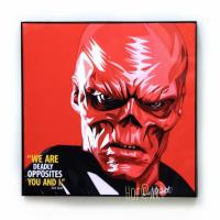 ราคา Red Skull เรด สกัลล์ คู่ปรับ Captain America มาร์เวล Marvel รูปภาพ​ติด​ผนัง ​pop​ art กรอบรูป แต่งบ้าน ของขวัญ (7438426167)