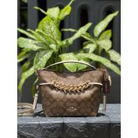 ราคา Coach Andy Crossbody Chain Sign สีกากีงาช้าง (25582822038)