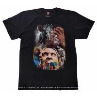 ราคา เสื้อยืดคอกลม Travis Scott Cactus Jack Astro World พร้อมส่ง S-4XL (44460430542)