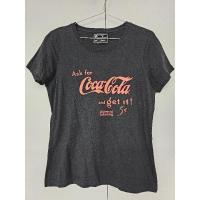 ราคา ส่งต่อ สวยมาก เสื้อยืดCOKE ลิขสิทธิ์แท้ Pacific Union สีดำสกรีนCOKEสีแดง ไซส์ XL (27002892662)