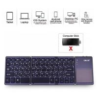 ราคา OKER BT-033 Keyboard Bluetoothพับได้ /คีย์บอร์ดบลูทูธพับได้ มีTouch Pad ในตัว ใช้แทนเมาส์ #CLLBSA4โค้ดส่วนลด (5038265555)