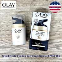 ราคา Olay® Total Effects 7 in One Day Cream Normal SPF15 50g โอเลย์ ครีมบำรุงผิวหน้า ผสมกันแดด (25115259058)