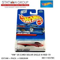 ราคา HOT WHEELS US CARD SOLAR EAGLE III RED 19 (15005362712)