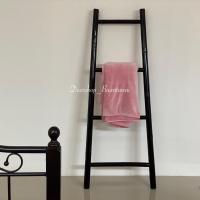 ราคา ราวไม้ไผ่ ราวบันไดพาดผ้า (สีโอ๊ค) (23320047016)