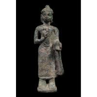 ราคา พระกรุทวารวดี เนื้อสำริด ขนาดห้อยคอ (49952449425)