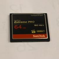ราคา SanDisk 64GB Extreme Pro Compact Flash 160MB/s มือสอง ใช้งานได้ปกติ ใหม่มาก ความจุ 64GB (47761358171)