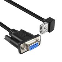 ราคา USB Female to RS-232 DB9 Female Adapter Cable, USB 2.0 to Serial RS232 DB9 (9-pin) (45155755989)
