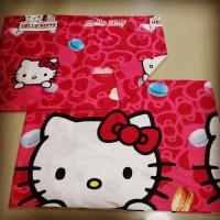 ราคา ปลอกหมอนใบใหญ่ ลายคิตตี้ขนม* ขนาดมาตรฐาน ใส่หมอนขนาด19×29" ผ้าCotton สีไม่ตก (9680766069)