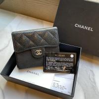 ราคา [CO221207402] Chanel / Tri-Fold Short Wallet Caviar GHW (22113489450)