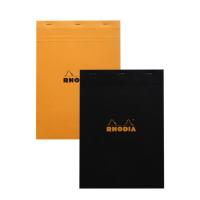 ราคา Rhodia N°18 Head Stapled Pad 80sh A4 Lined (C186) / สมุดฉีกแบบมีเส้น ขนาดA4 แบรนด์ Rhodia ประเทศฝรั่งเศส (51251050934)